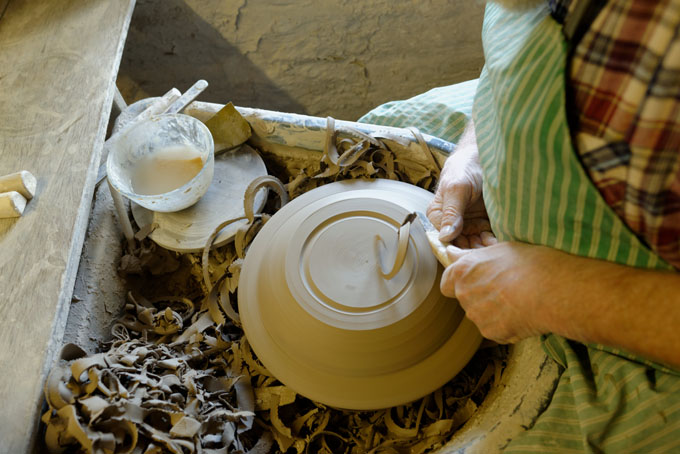 Muchelney Pottery 2014. John Leach’s pottery in Somerset
