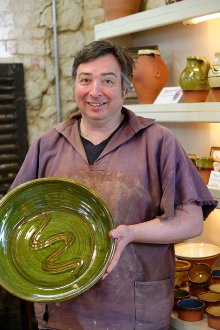 Paul Jessop at Barrington Pottery 2014