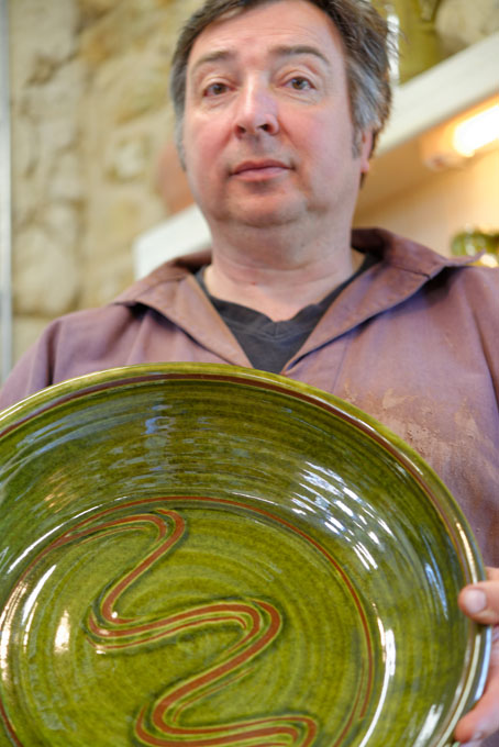 Paul Jessop at Barrington Pottery 2014