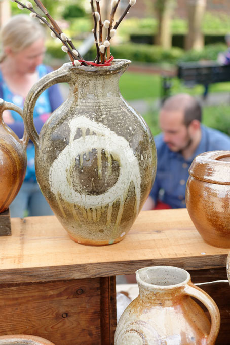 Earth and Fire, Rufford Abbey 2014. Darren Ellis’s stand