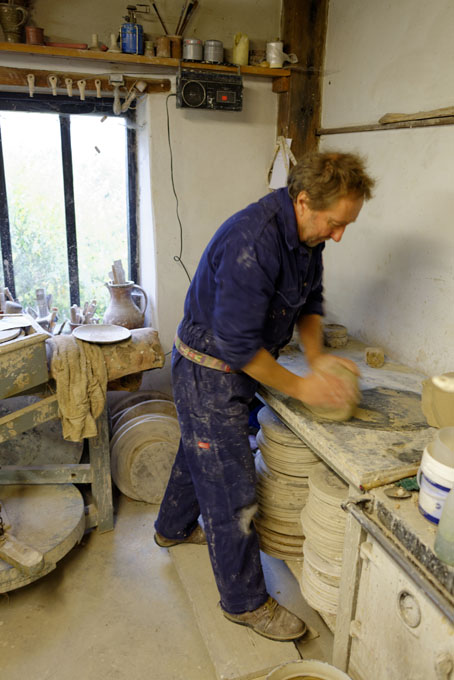 Stephen Parry 2013 - Wedging Clay